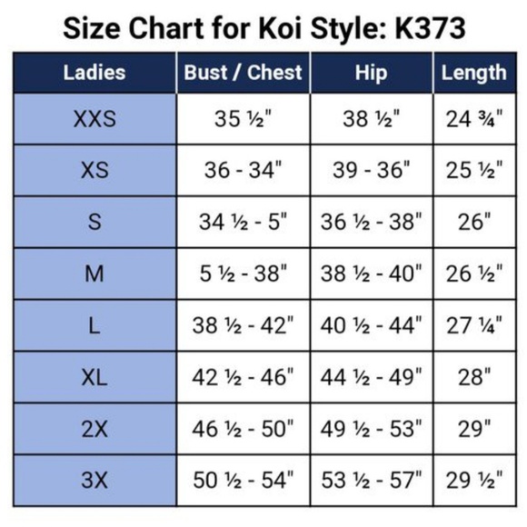 XS | Becca Koi Basics V-Neck Scrub Top - Picture 3 of 3